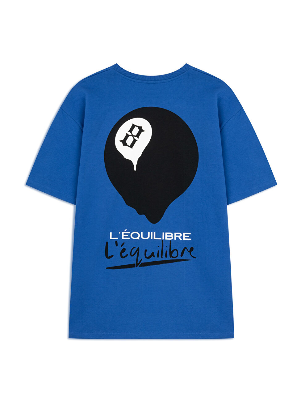 MoreThanFriends 105 L'equiliber Baskılı Oversize T-shirt