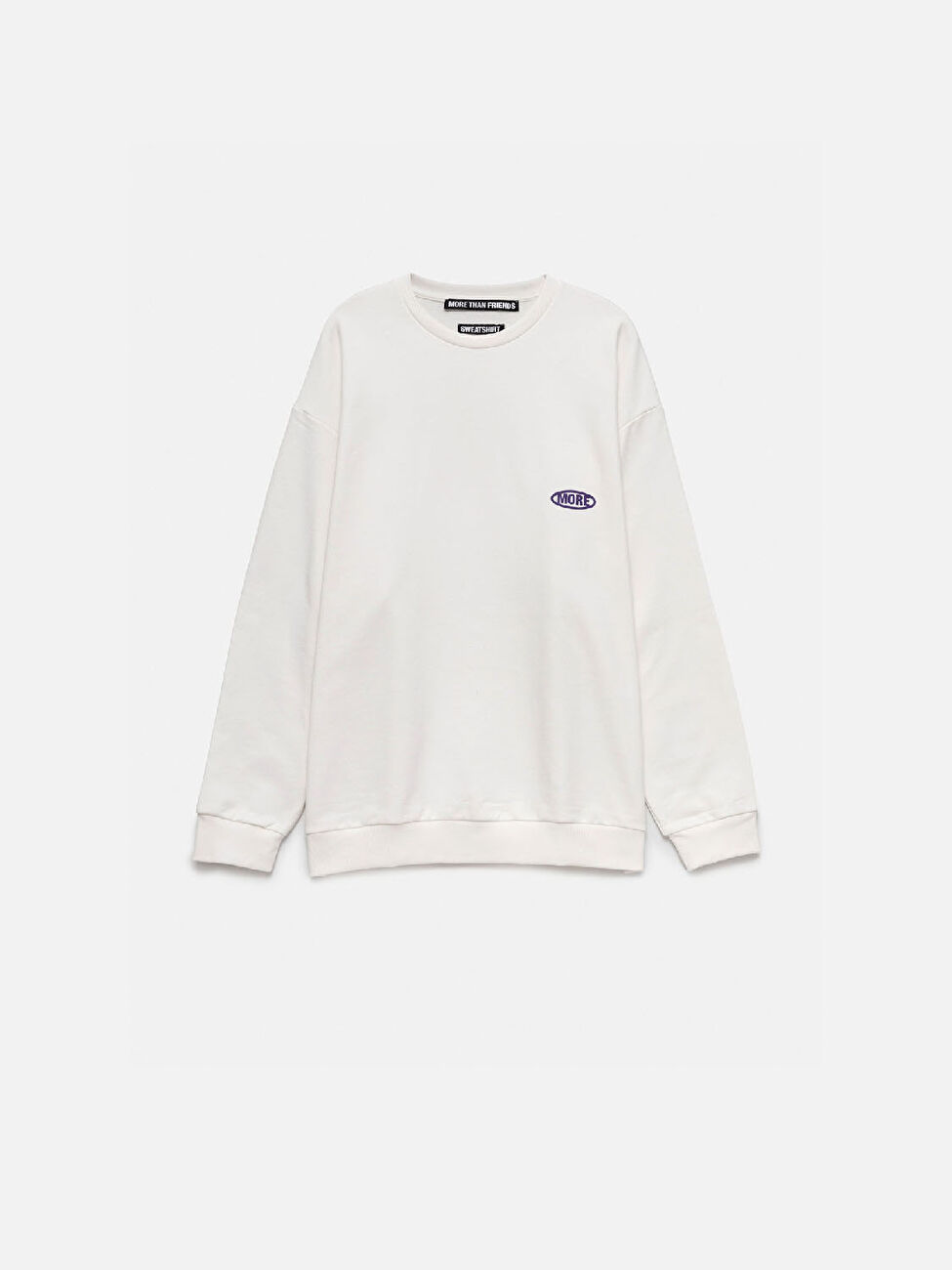 MoreThanFriends 109 More Than Friends Baskılı Sweatshirt