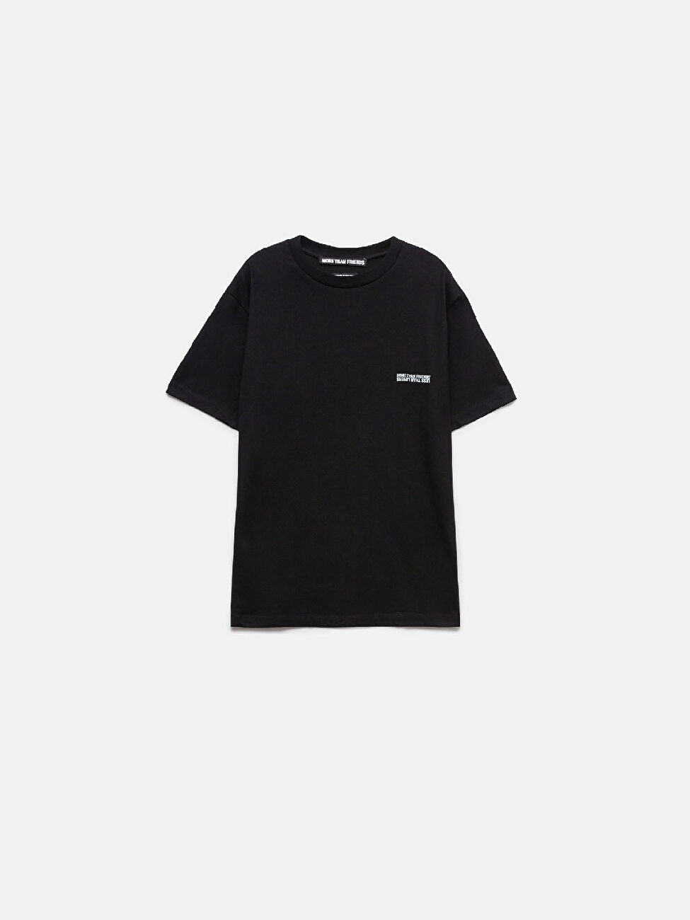 MoreThanFriends 113 Ayıcık Baskılı Troklu Oversize T-Shirt