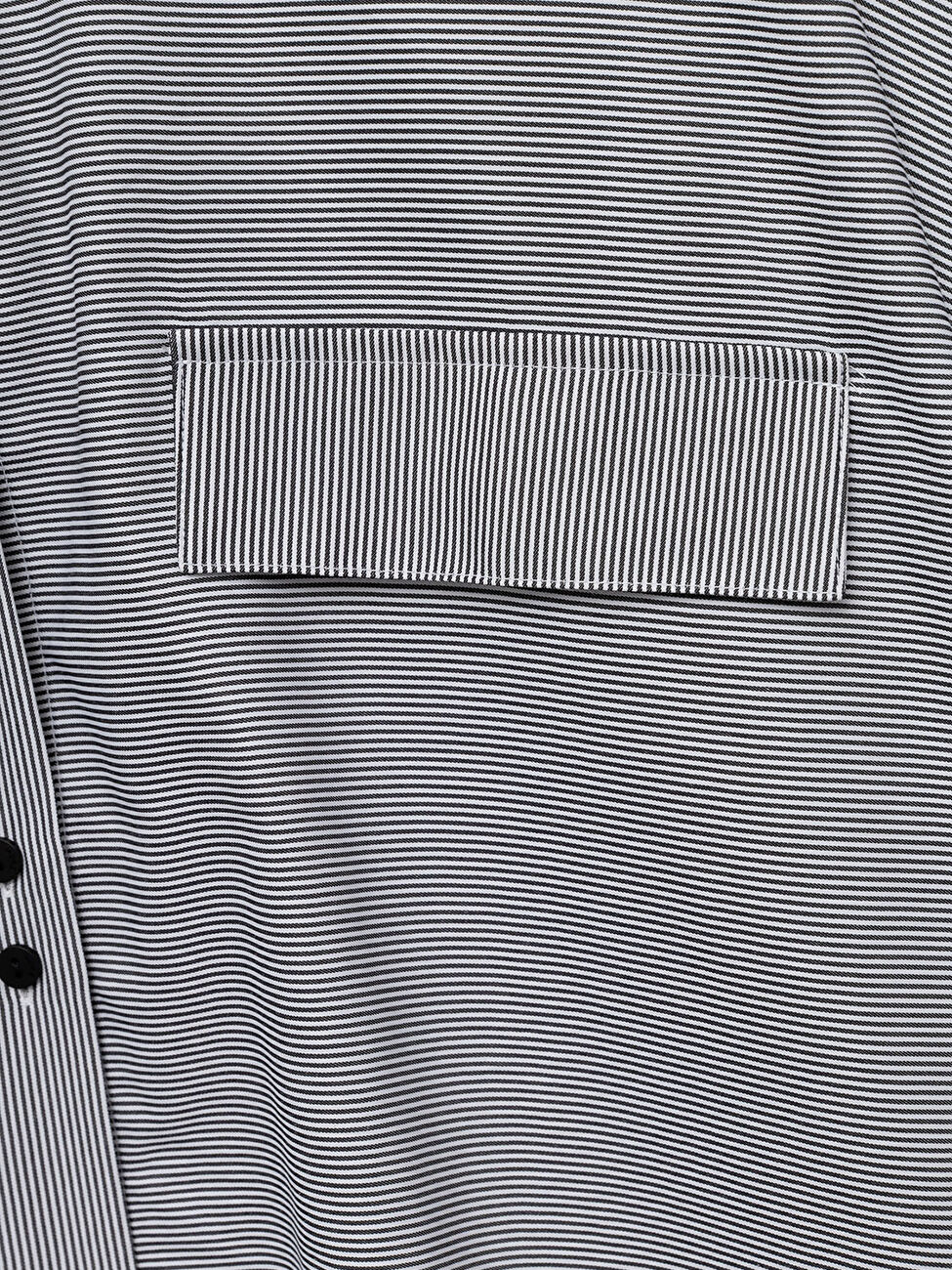 MoreThanFriends 124 Çizgili Oversize Gömlek