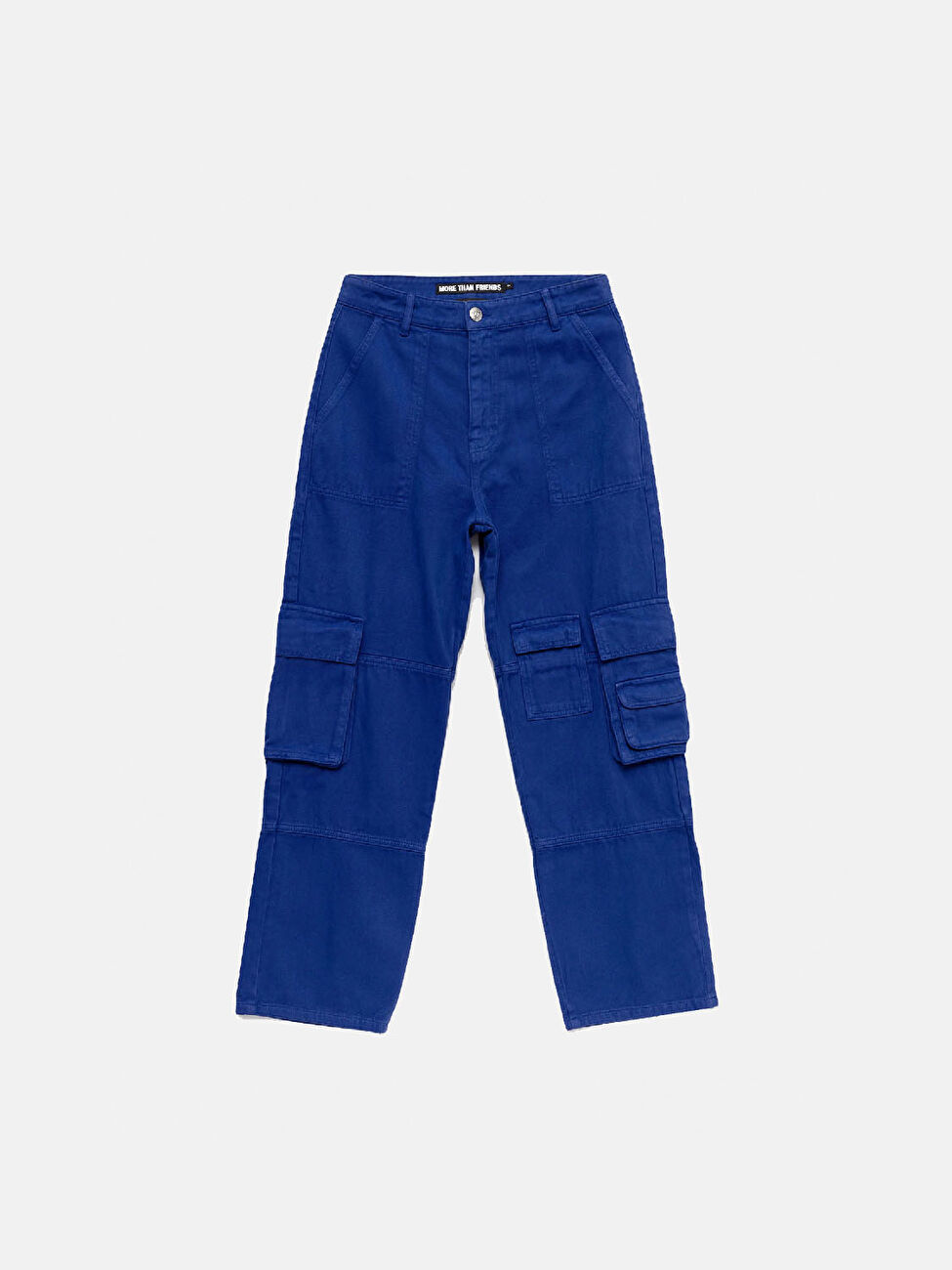 MoreThanFriends 128 Yüksek Bel Kargo Jean
