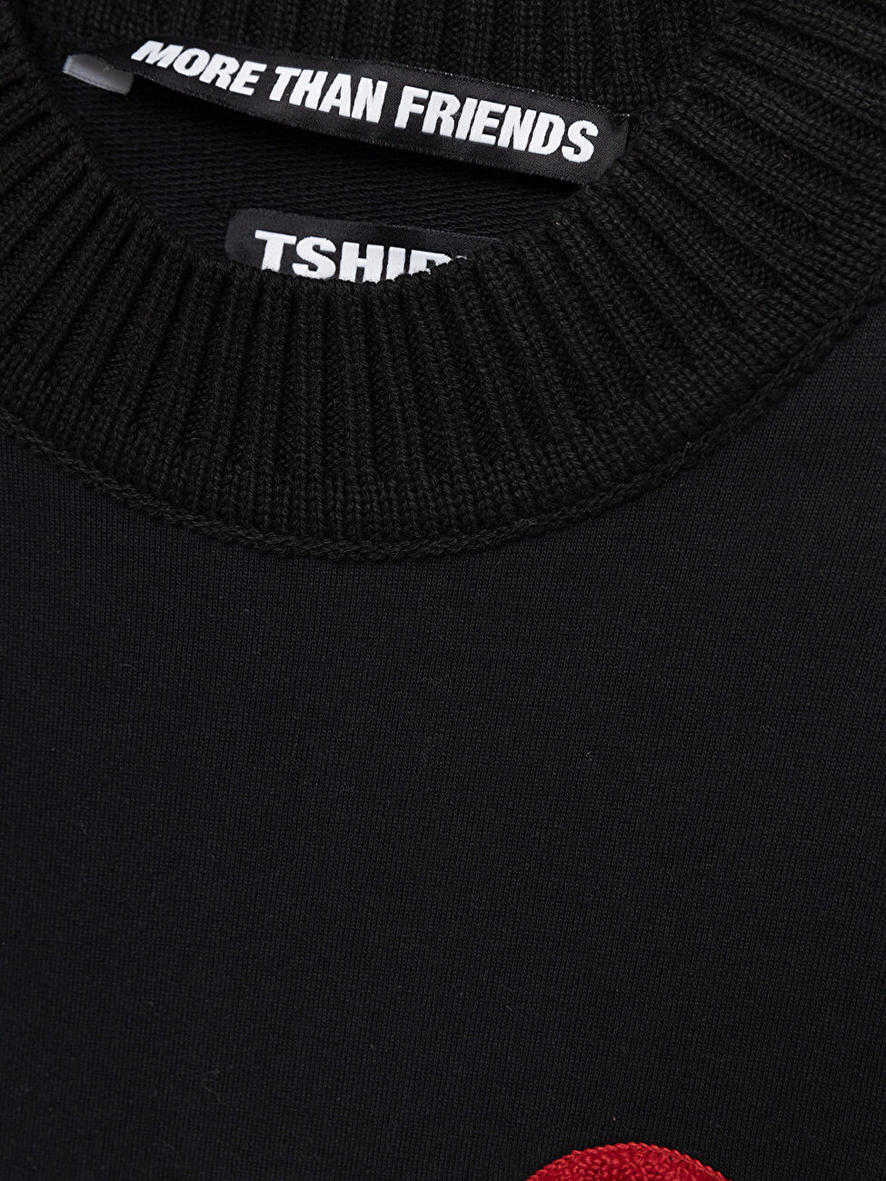 MoreThanFriends 135 Kalpli Ayıcık Nakışlı Oversize T-Shirt