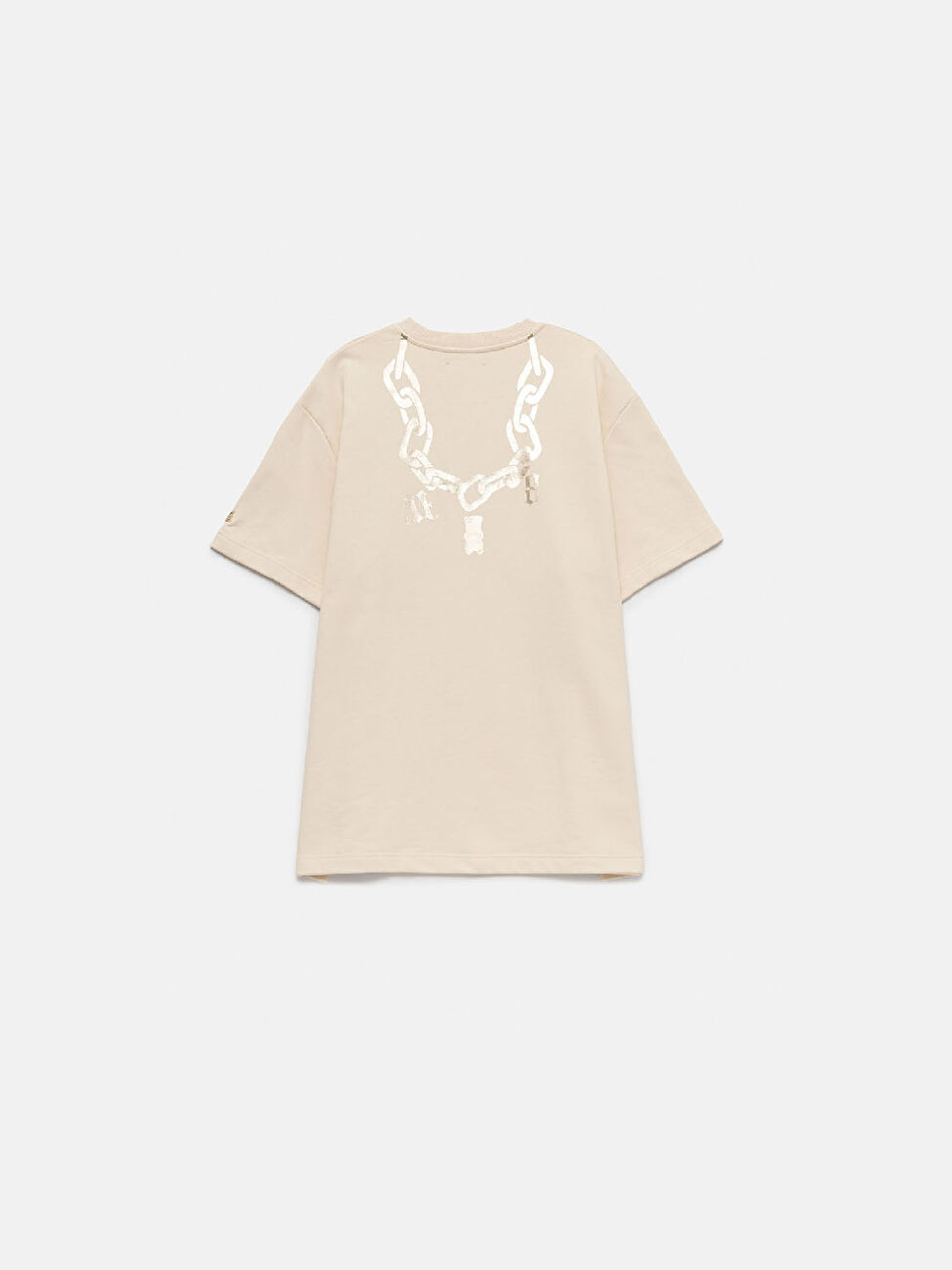 MoreThanFriends 139 Gold Baskılı Oversize T-Shirt